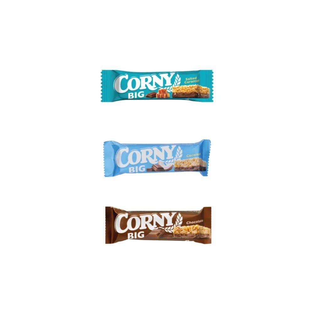 Corny Big i tre smaker