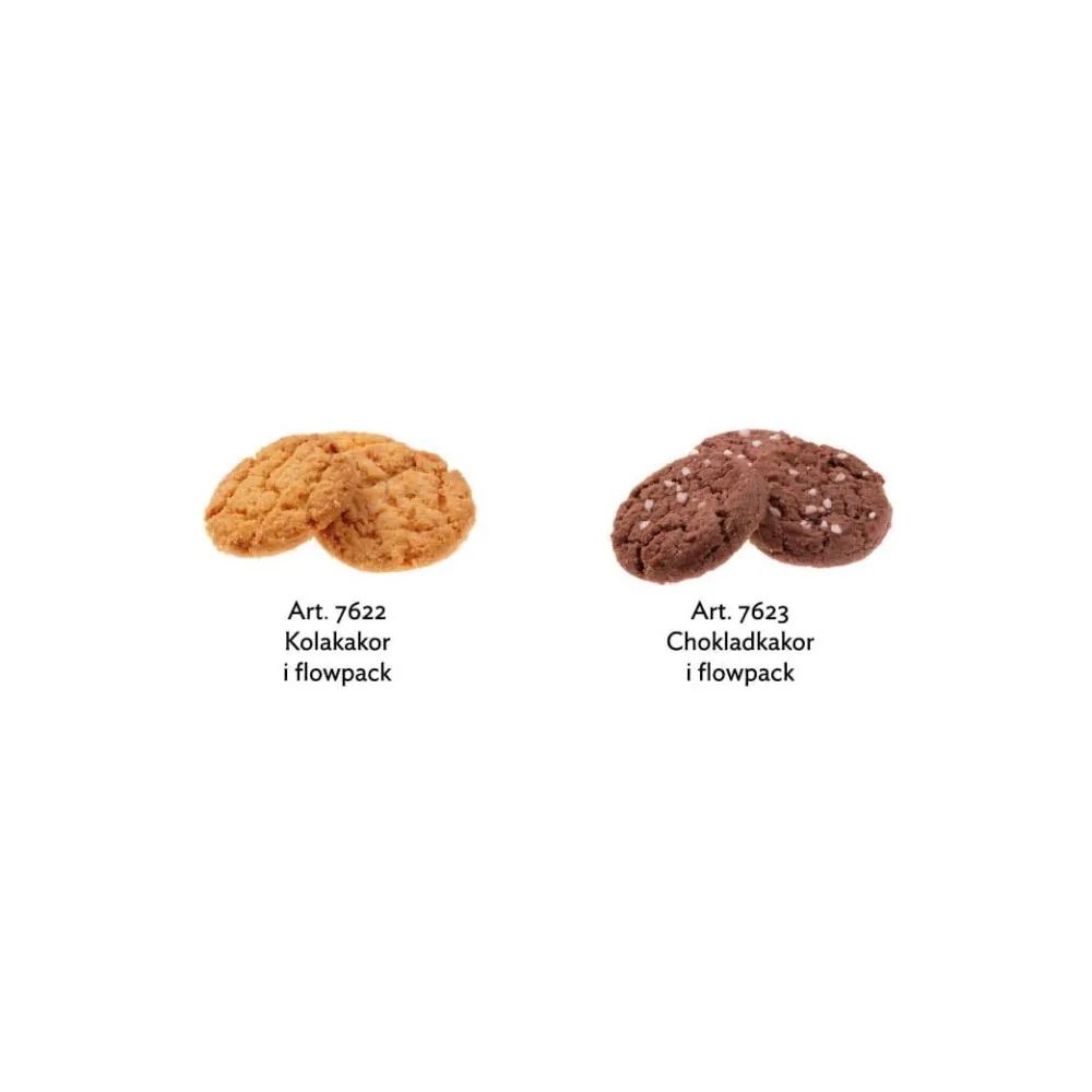 Kolakakor och chokladkakor