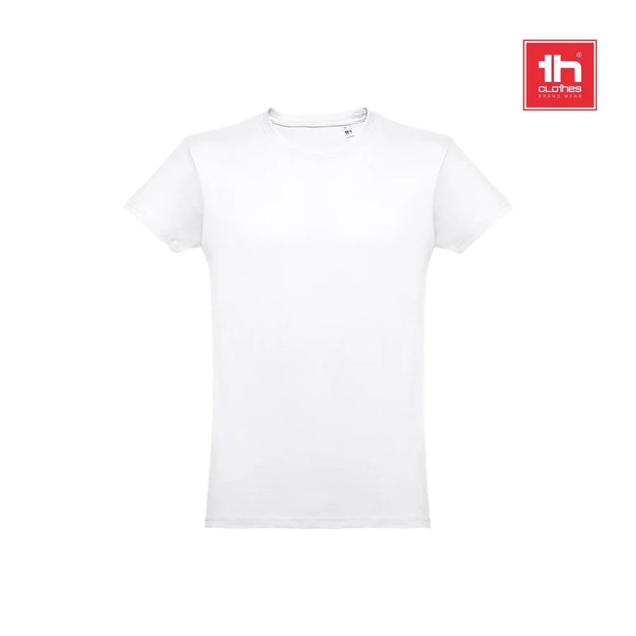 THC LUANDA WH. T-shirt herr i bomull. vit färg