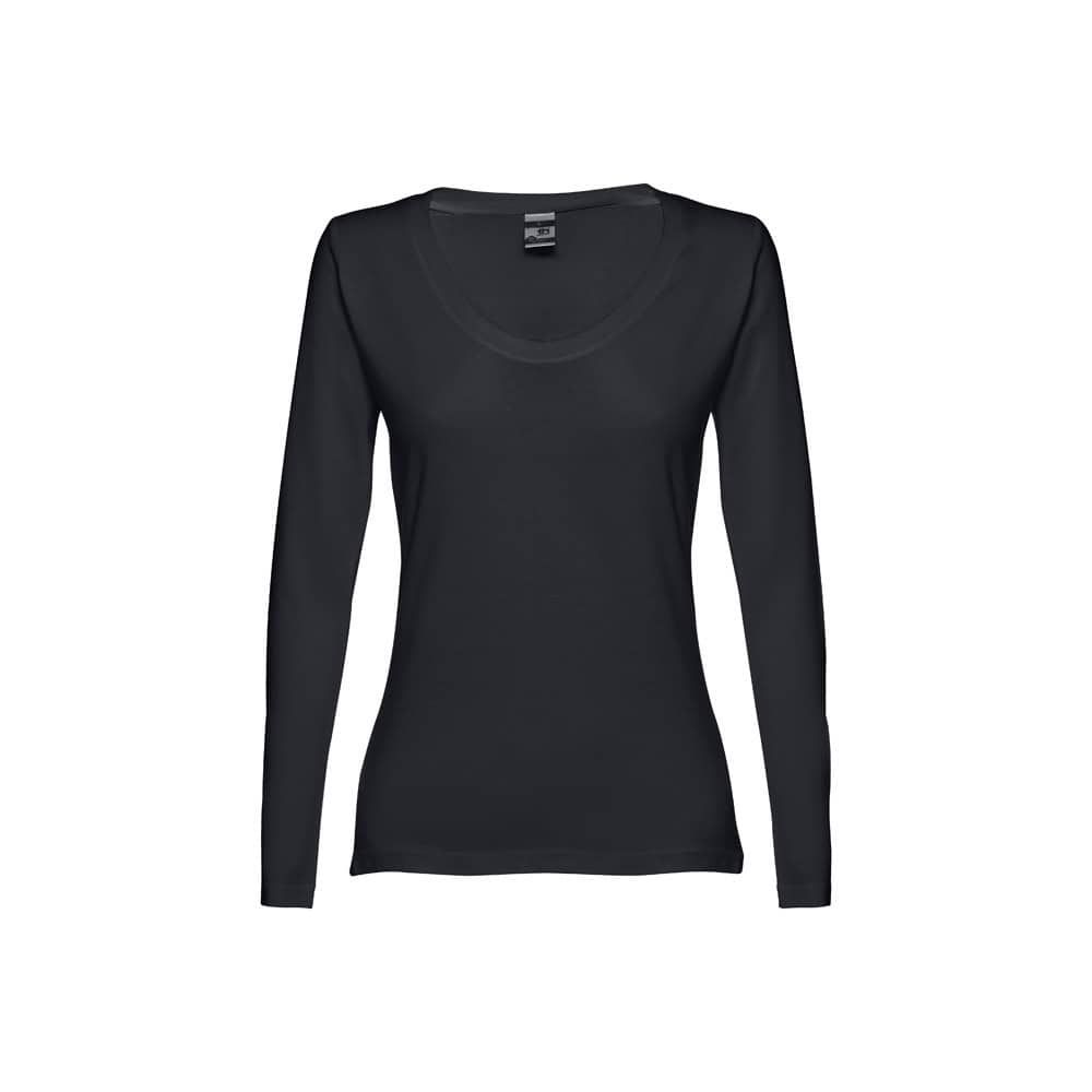 THC BUCHAREST WOMEN. Långärmad T-shirt för kvinnor i bomull