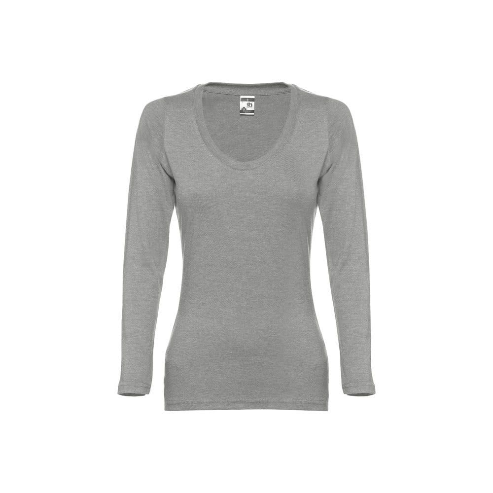 THC BUCHAREST WOMEN. Långärmad T-shirt för kvinnor i bomull
