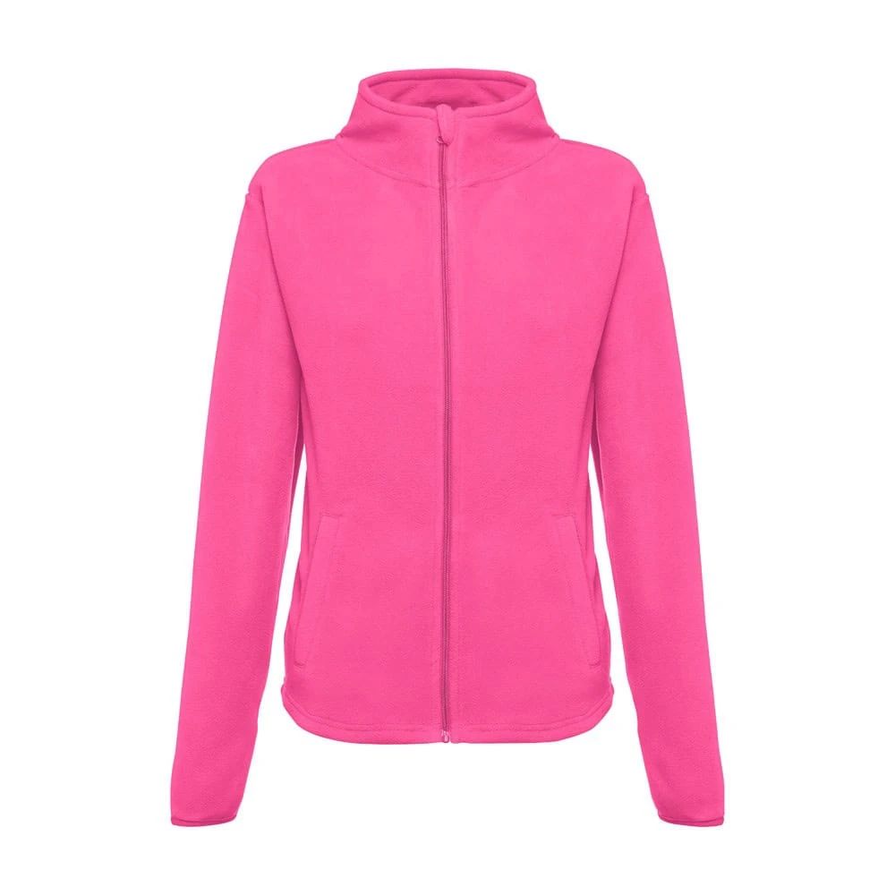 THC HELSINKI WOMEN. Polar fleecejacka i polyester med bälte för kvinnor