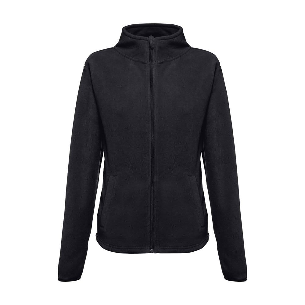 THC HELSINKI WOMEN. Polar fleecejacka i polyester med bälte för kvinnor