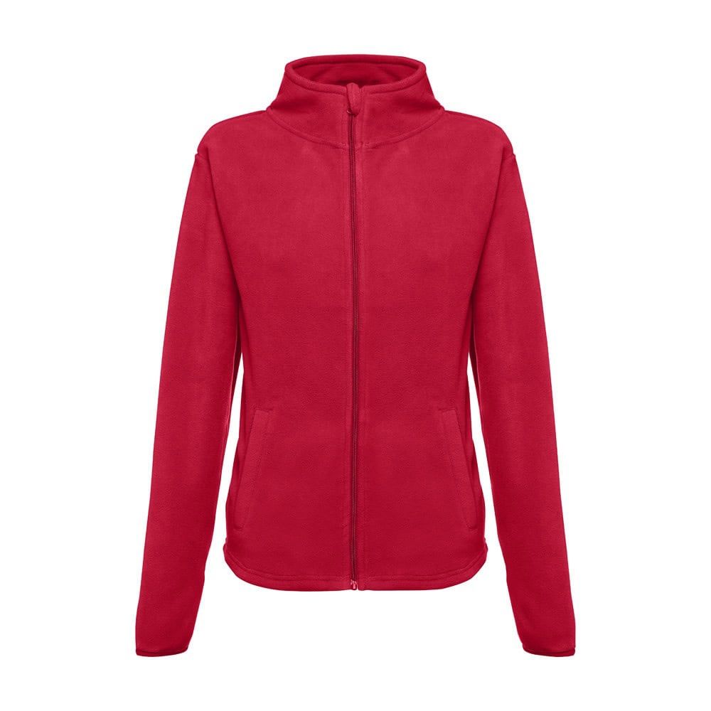 THC HELSINKI WOMEN. Polar fleecejacka i polyester med bälte för kvinnor