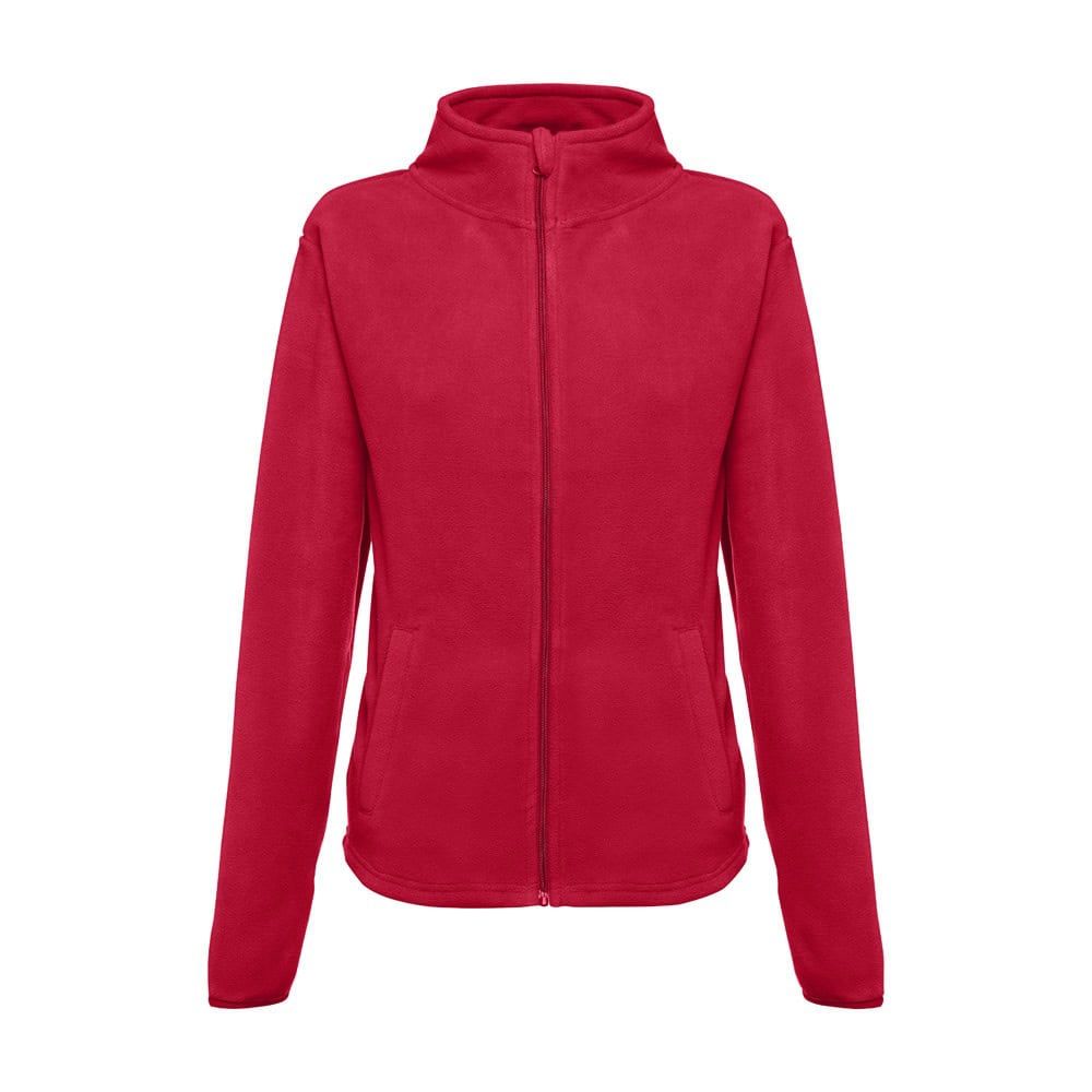 THC HELSINKI WOMEN. Polar fleecejacka i polyester med bälte för kvinnor