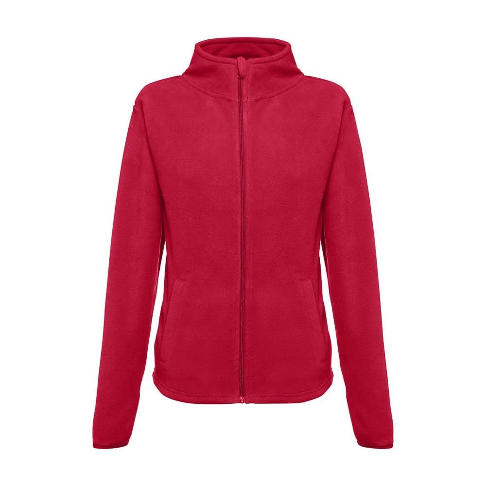THC HELSINKI WOMEN. Polar fleecejacka i polyester med bälte för kvinnor
