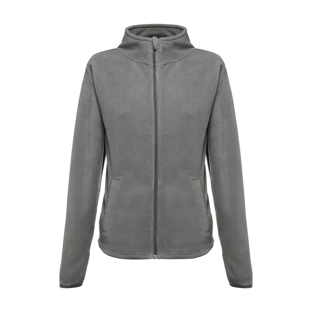 THC HELSINKI WOMEN. Polar fleecejacka i polyester med bälte för kvinnor