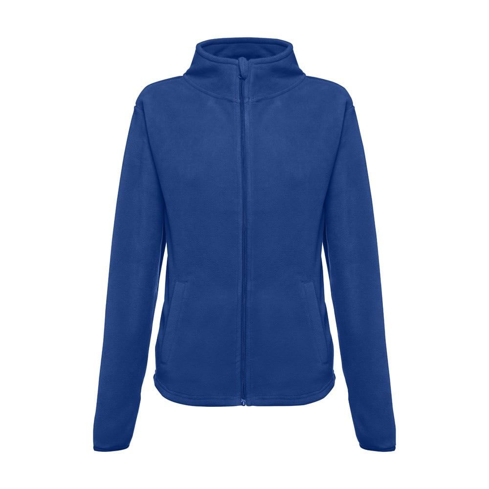 THC HELSINKI WOMEN. Polar fleecejacka i polyester med bälte för kvinnor