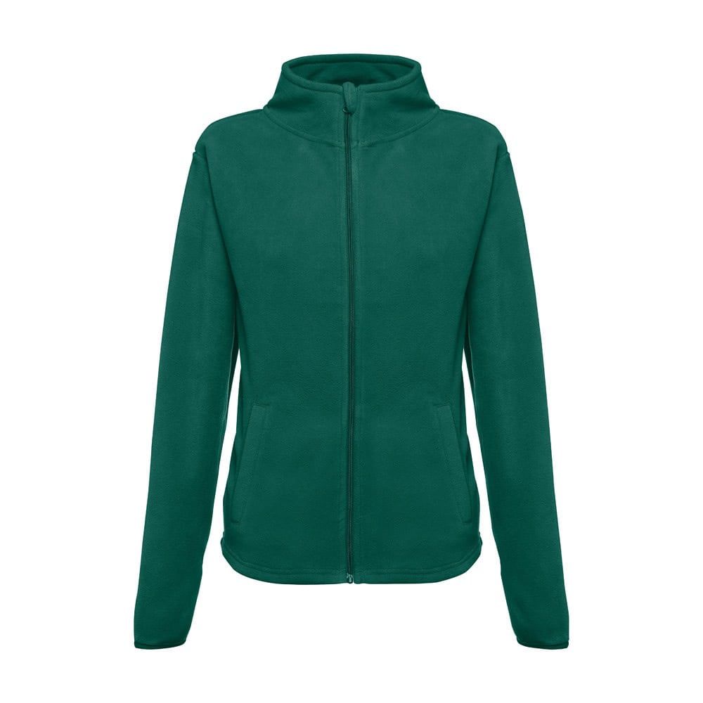 THC HELSINKI WOMEN. Polar fleecejacka i polyester med bälte för kvinnor