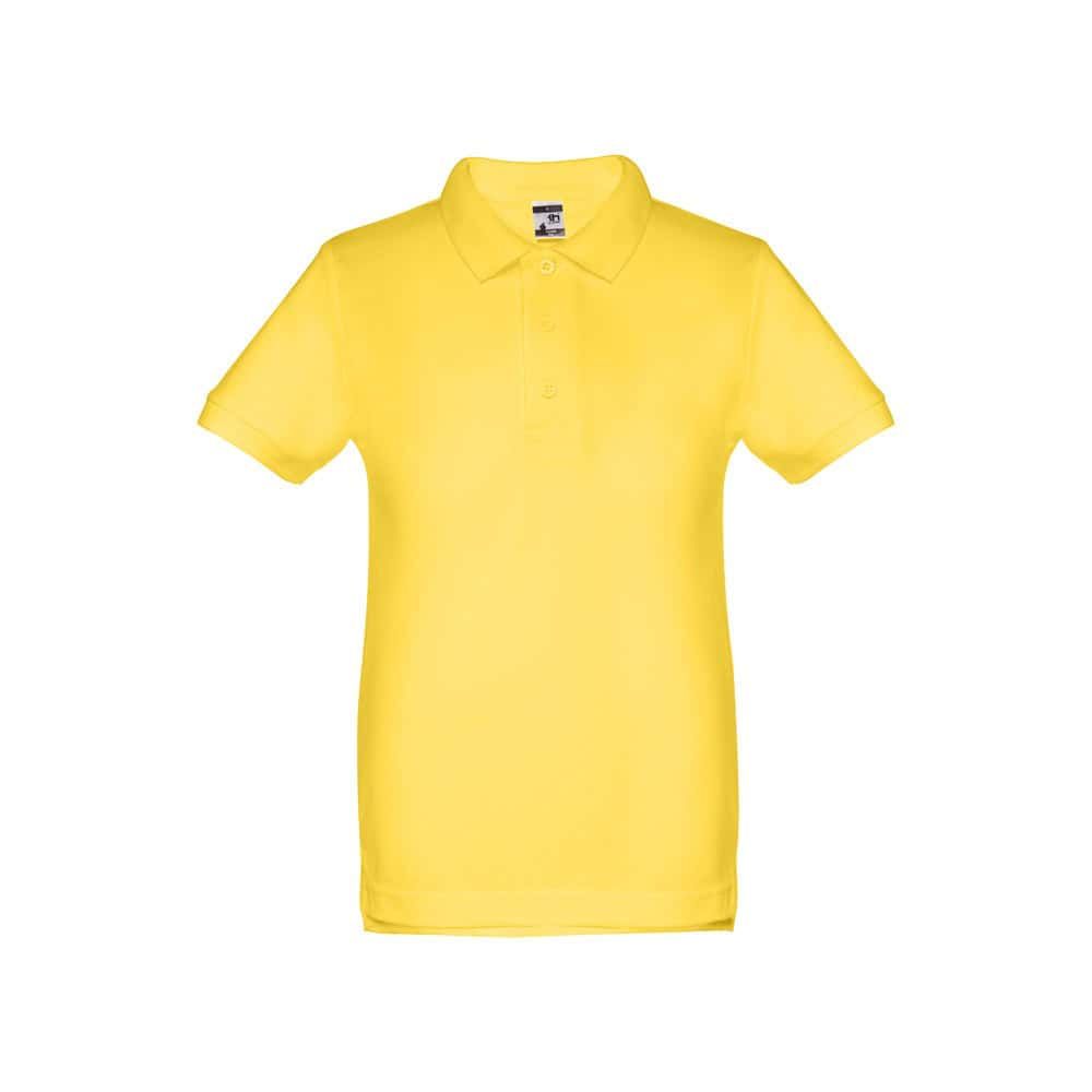 THC ADAM KIDS. Kortärmad bomullspikétröja för barn (unisex)