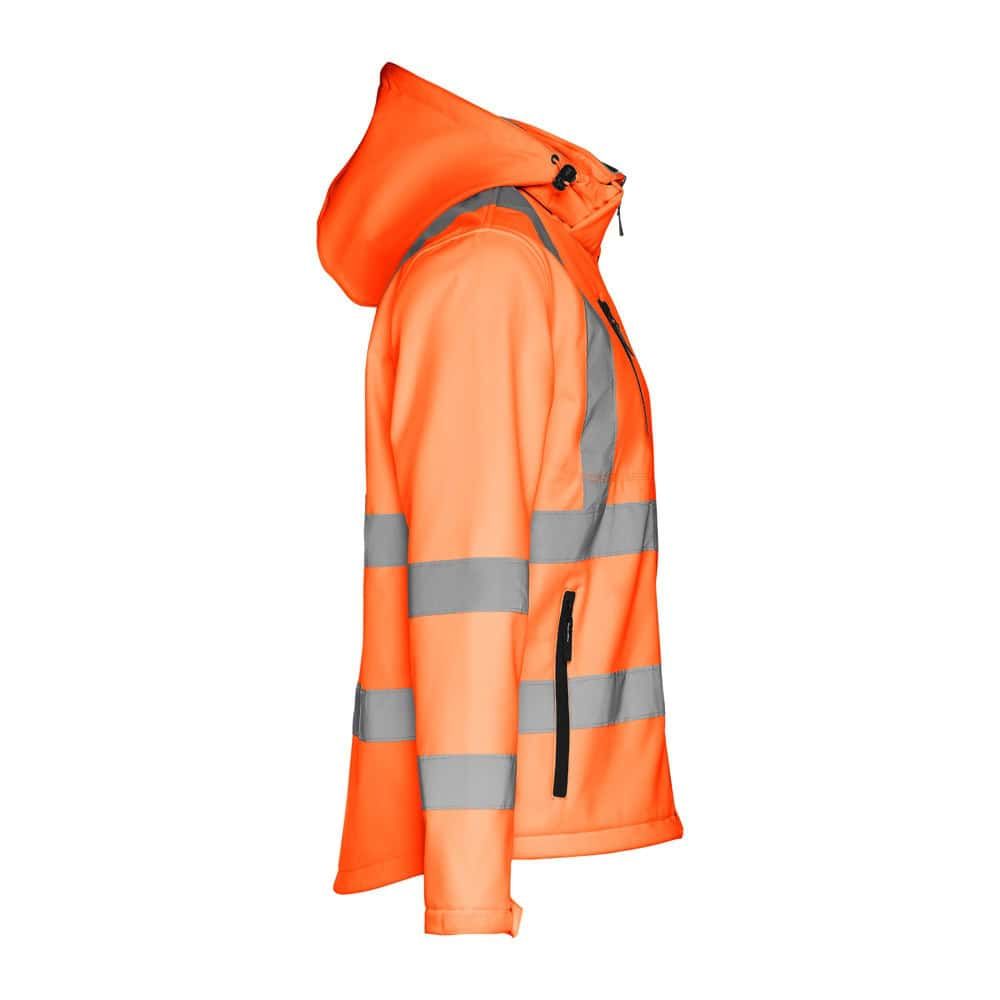 THC ZAGREB WORK. Softshelljacka med hög synlighet (unisex)