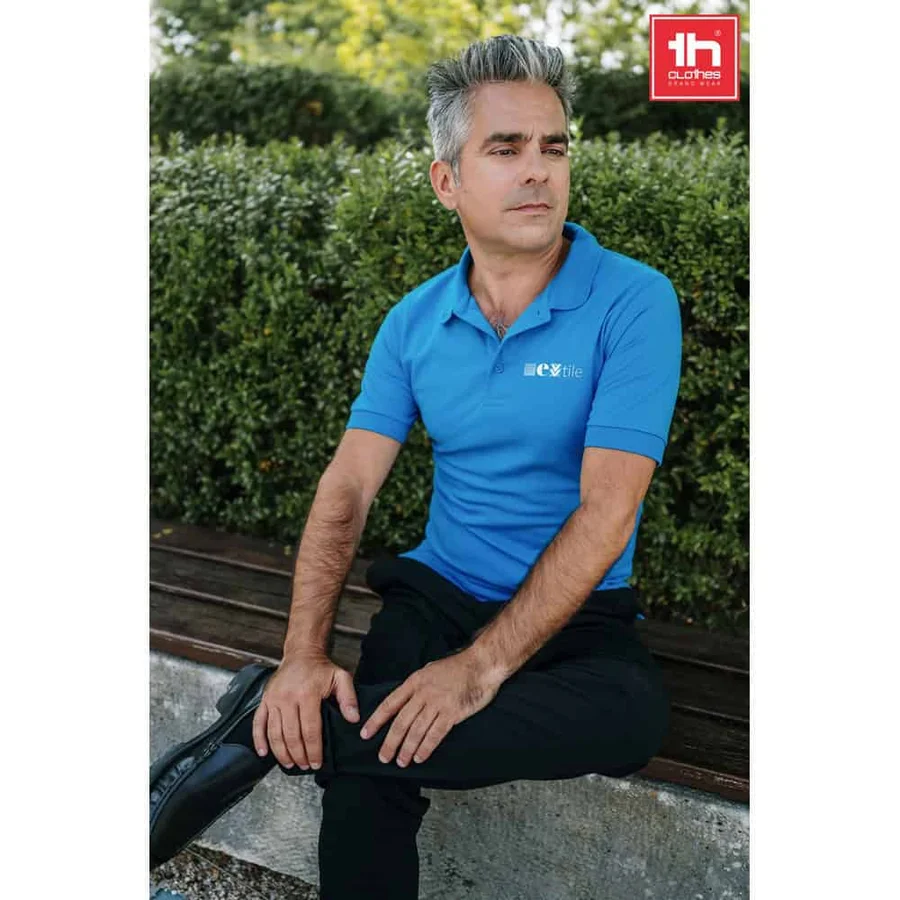THC MONACO. Herr pikétröja