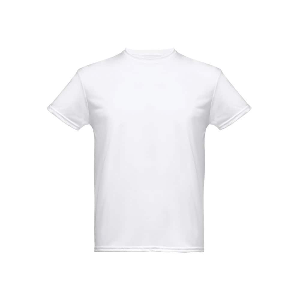 THC NICOSIA WH. Teknisk T-shirt för män. vit färg