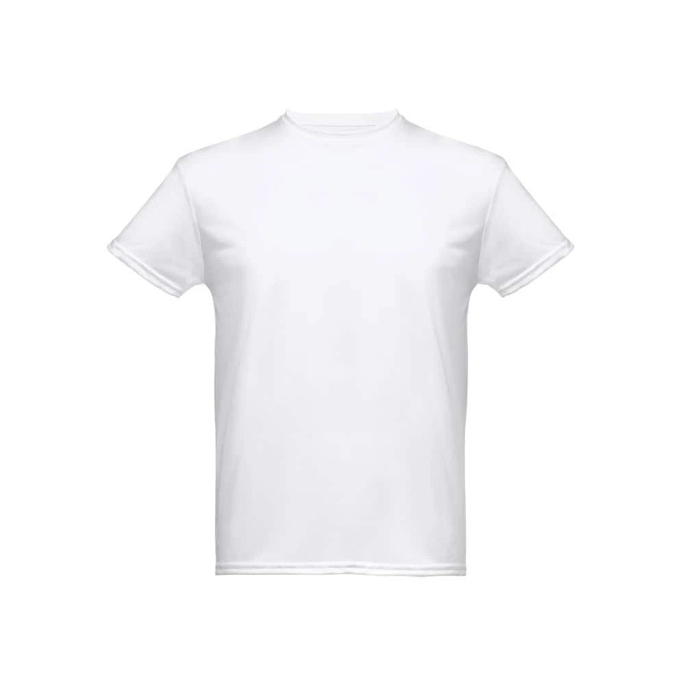 THC NICOSIA WH. Teknisk T-shirt för män. vit färg