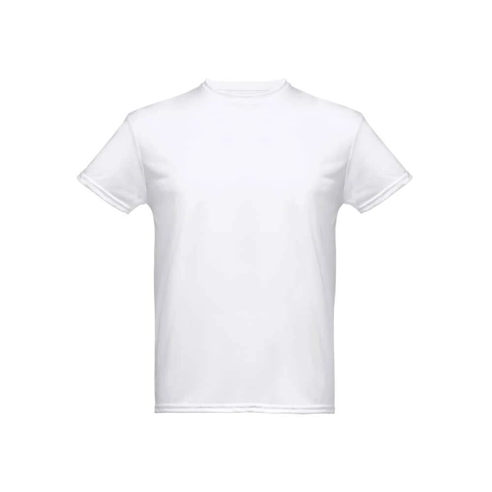 THC NICOSIA WH. Teknisk T-shirt för män. vit färg