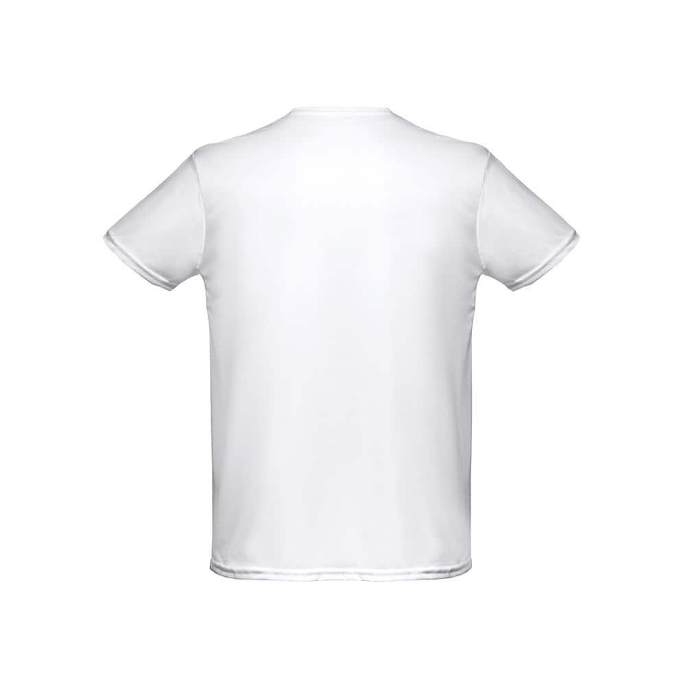 THC NICOSIA WH. Teknisk T-shirt för män. vit färg