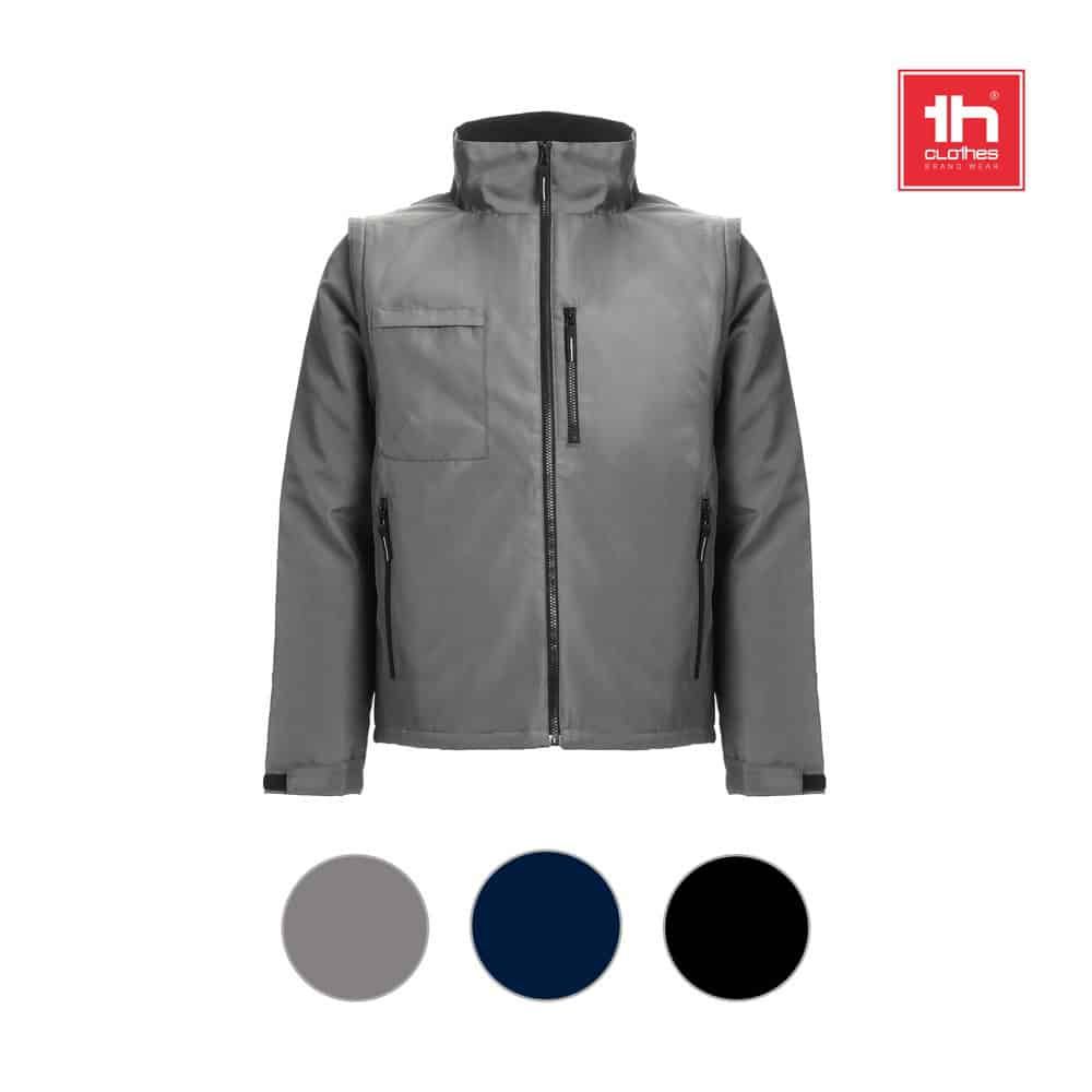 THC ASTANA. Vadderad polyesterjacka (unisex)