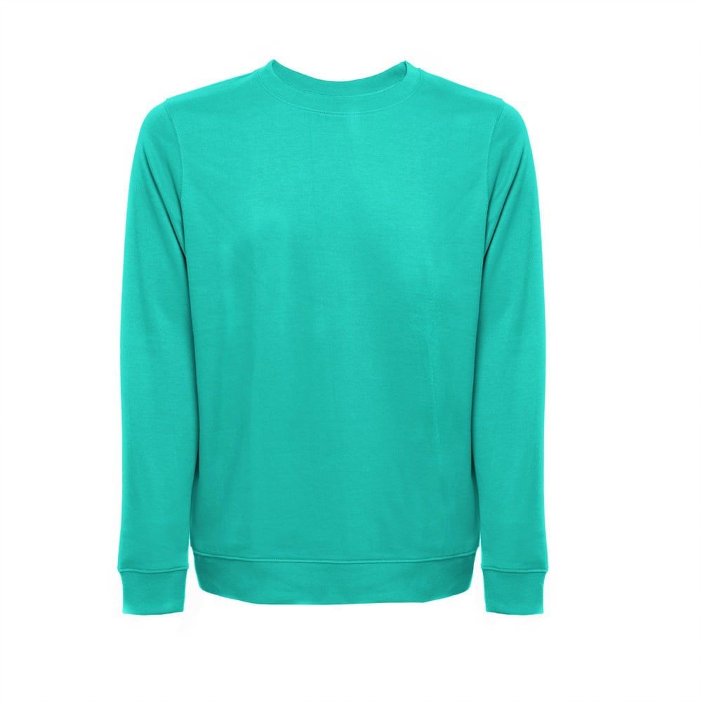 THC COLOMBO. Sweatshirt (unisex) i italiensk frotté utan knappslå