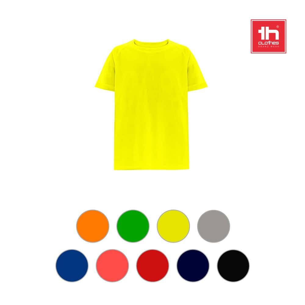THC MOVE KIDS. tränings kortärmad polyester T-shirt för barn