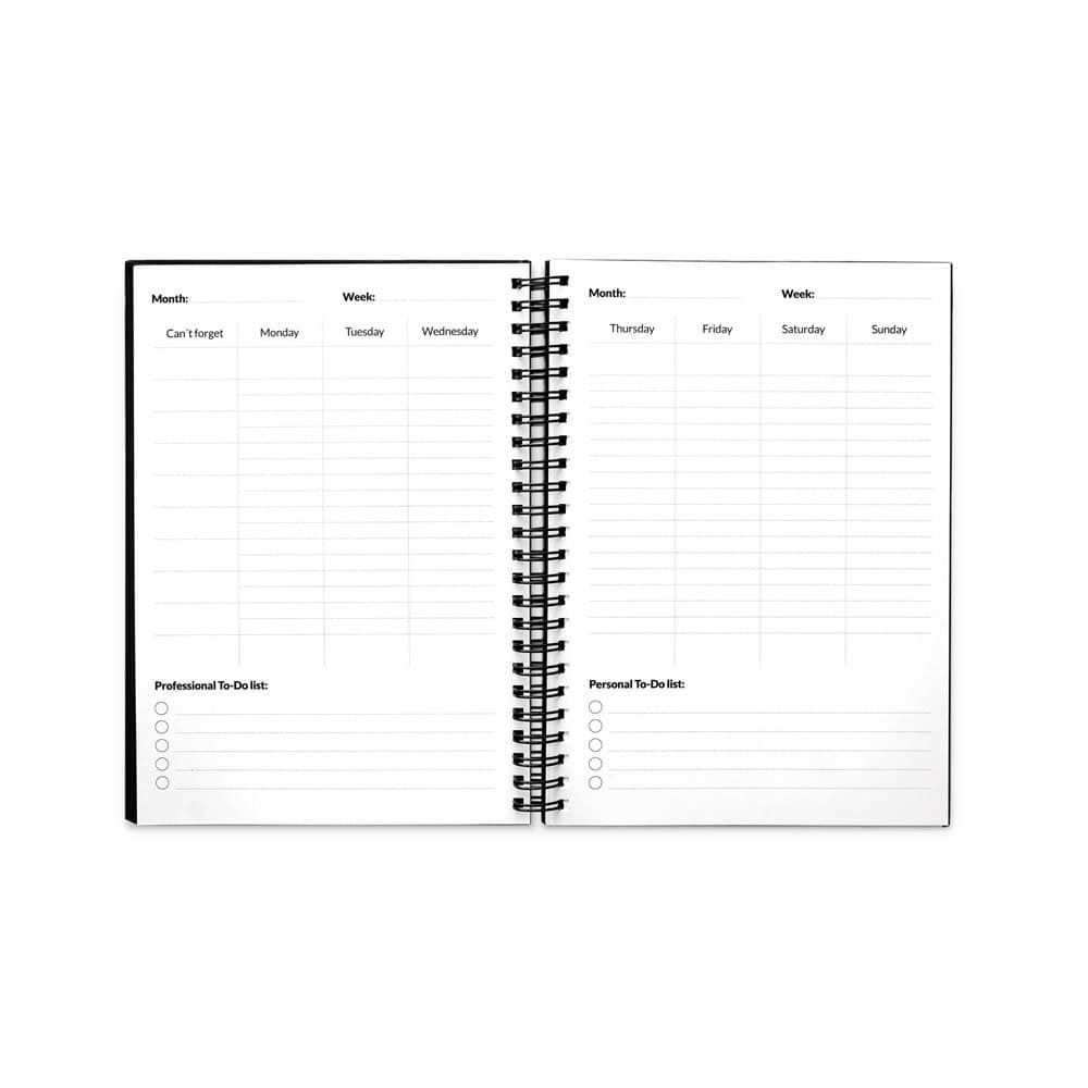 STARTER KIT INFINITE PLANNER A5. Setet innehåller en "infinite", rengöringskit, markör och markörhållare