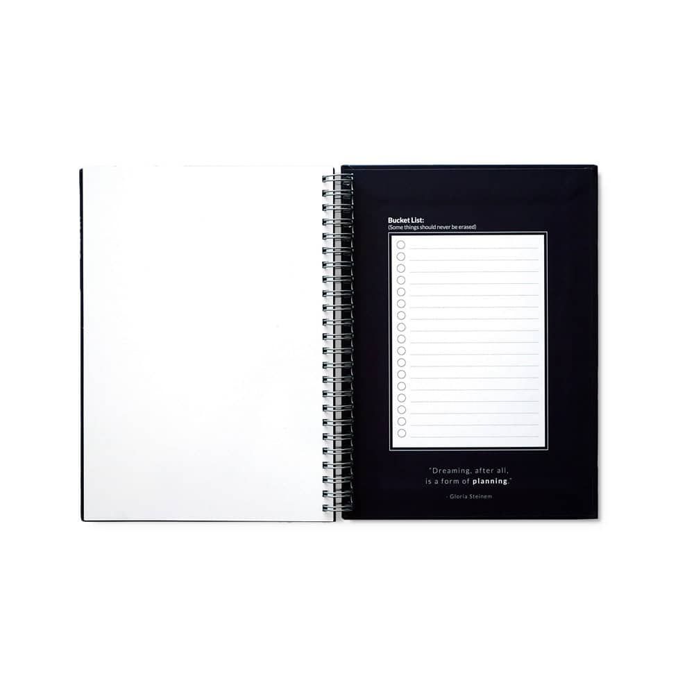 STARTER KIT INFINITE PLANNER A5. Setet innehåller en "infinite", rengöringskit, markör och markörhållare