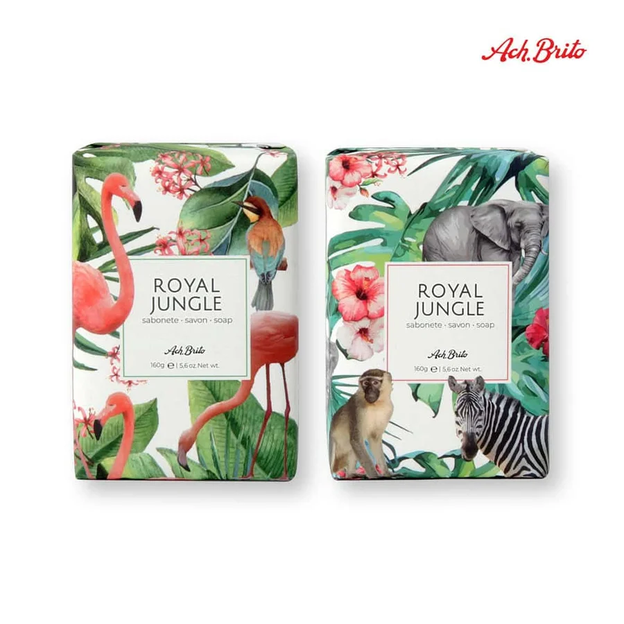 ROYAL JUNGLE. Tvål berikad med grön lera (160g)