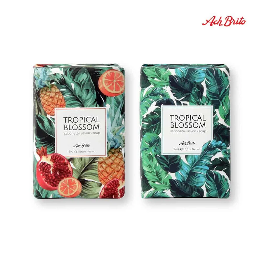 TROPICAL BLOSSOM. Tvål berikad med olivolja (160g)