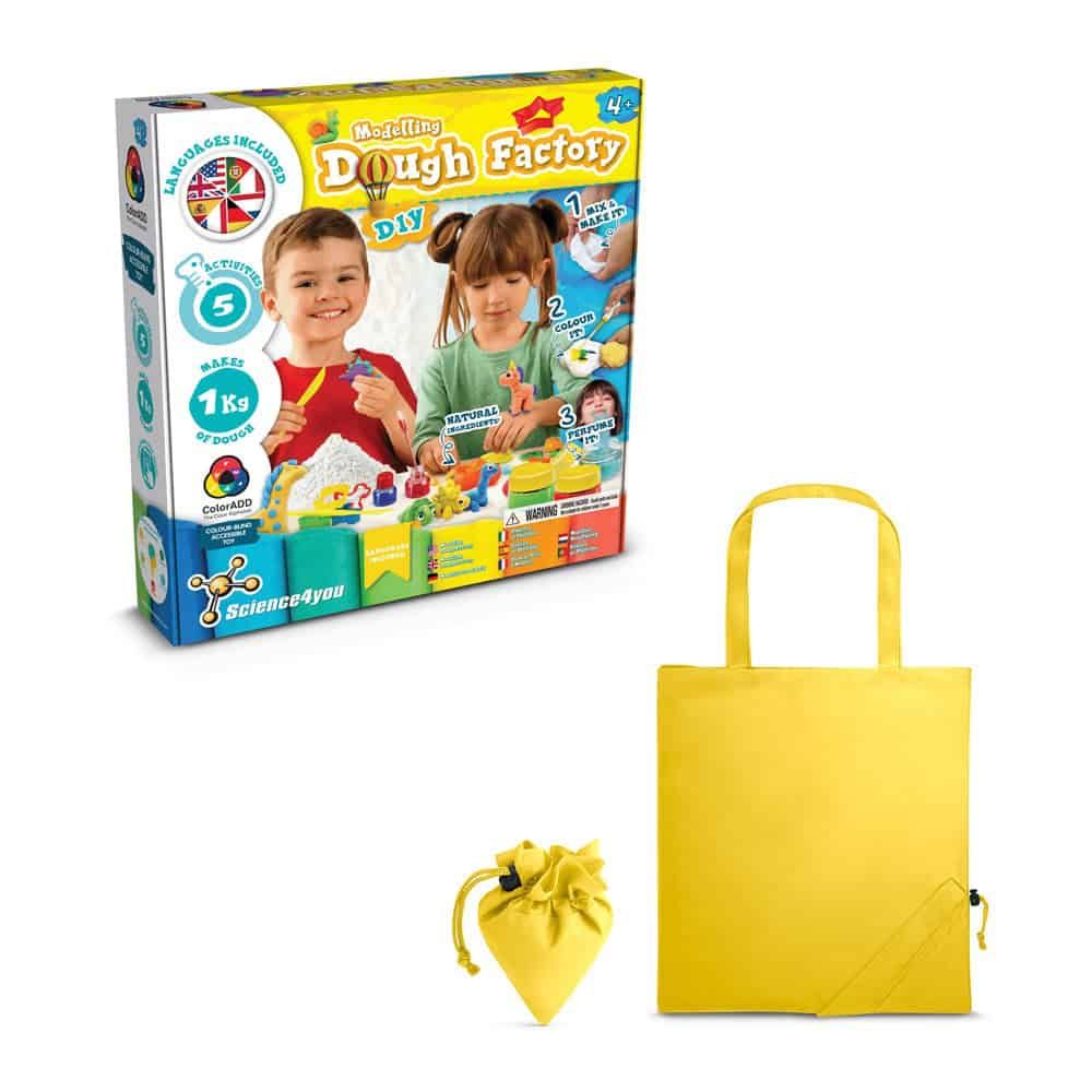 Modeling Dough Factory Kit II. Pedagogiskt spel levereras med en 190T vikbar presentpåse