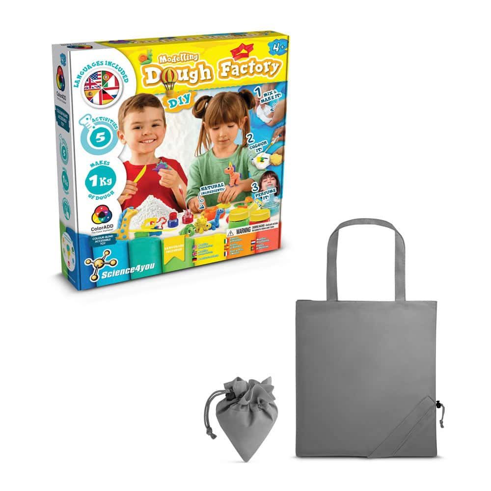 Modeling Dough Factory Kit II. Pedagogiskt spel levereras med en 190T vikbar presentpåse