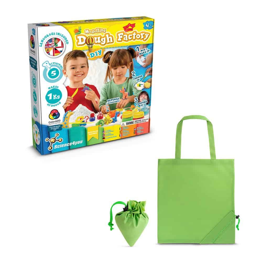 Modeling Dough Factory Kit II. Pedagogiskt spel levereras med en 190T vikbar presentpåse
