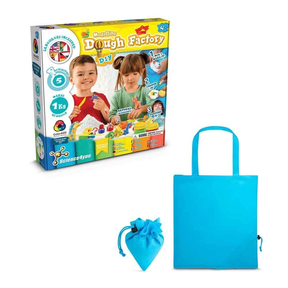 Modeling Dough Factory Kit II. Pedagogiskt spel levereras med en 190T vikbar presentpåse