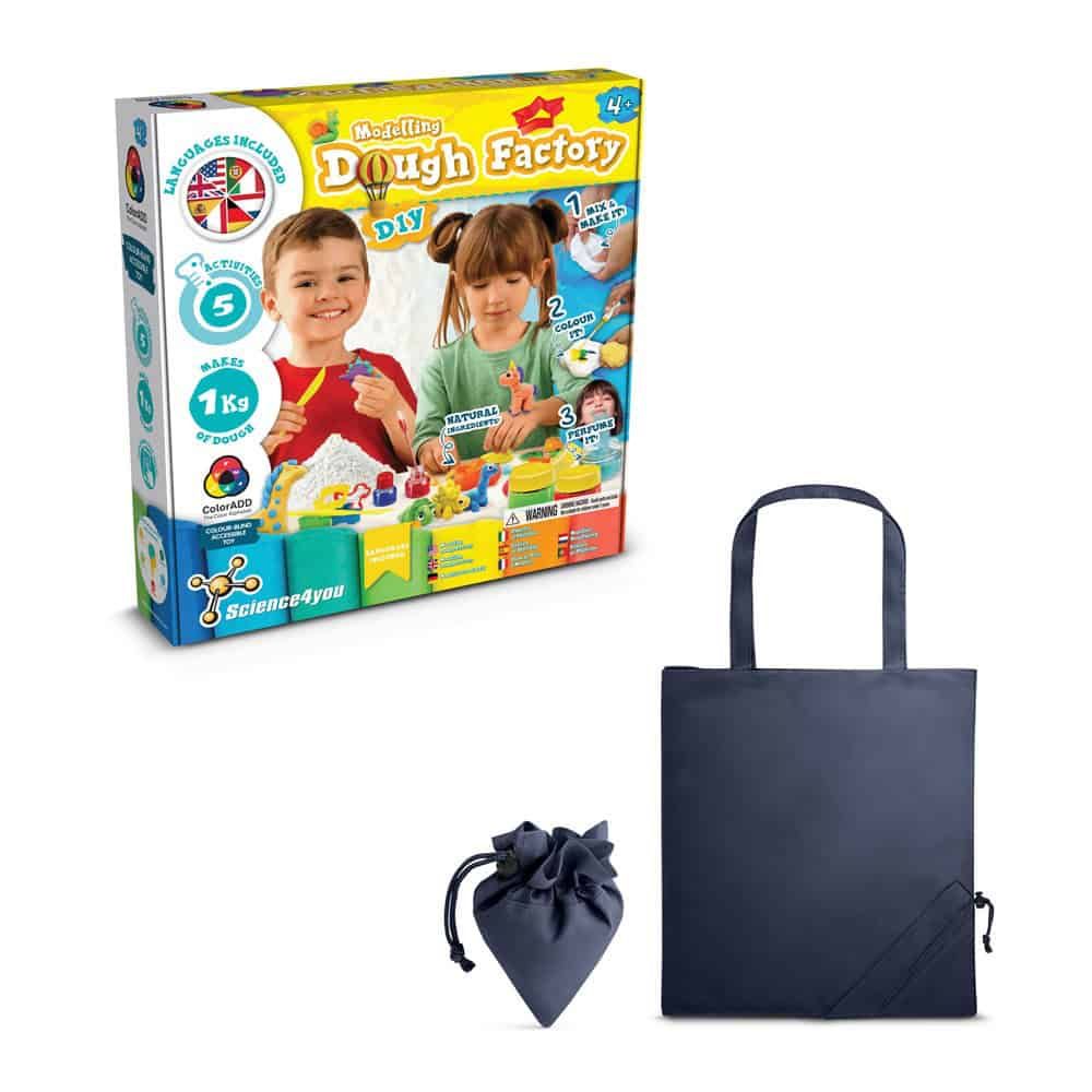 Modeling Dough Factory Kit II. Pedagogiskt spel levereras med en 190T vikbar presentpåse
