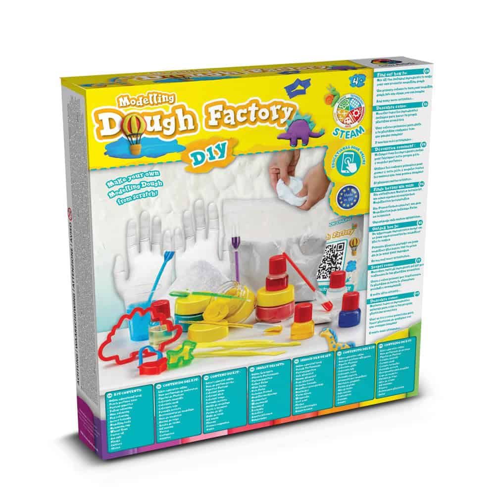 Modeling Dough Factory Kit IV. Pedagogiskt spel levereras med en presentpåse av kraftpapper (115 g/m²)
