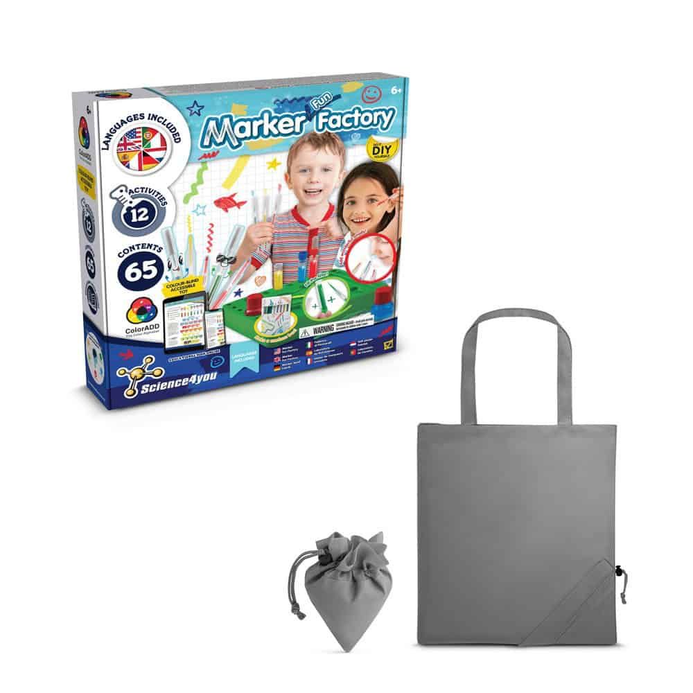 DIY Pen Factory Kit II. Pedagogiskt spel levereras med en 190T vikbar presentpåse