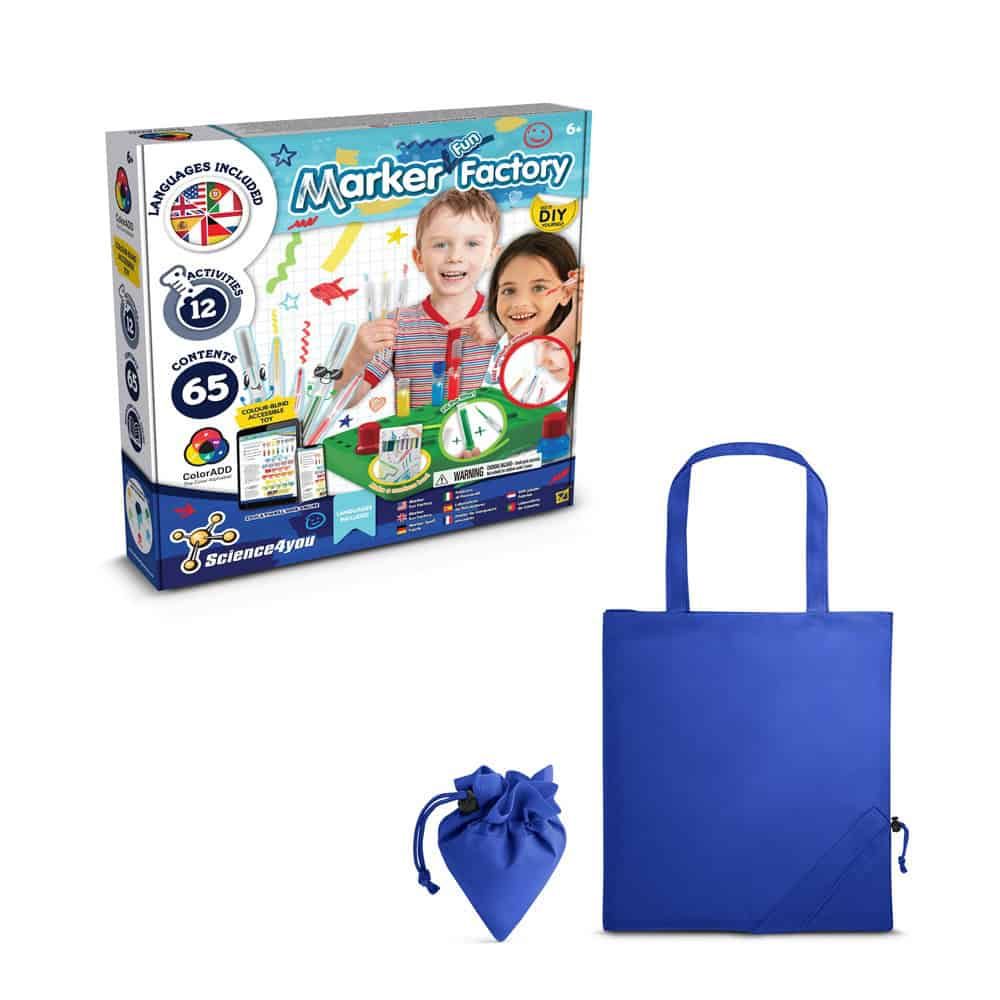 DIY Pen Factory Kit II. Pedagogiskt spel levereras med en 190T vikbar presentpåse