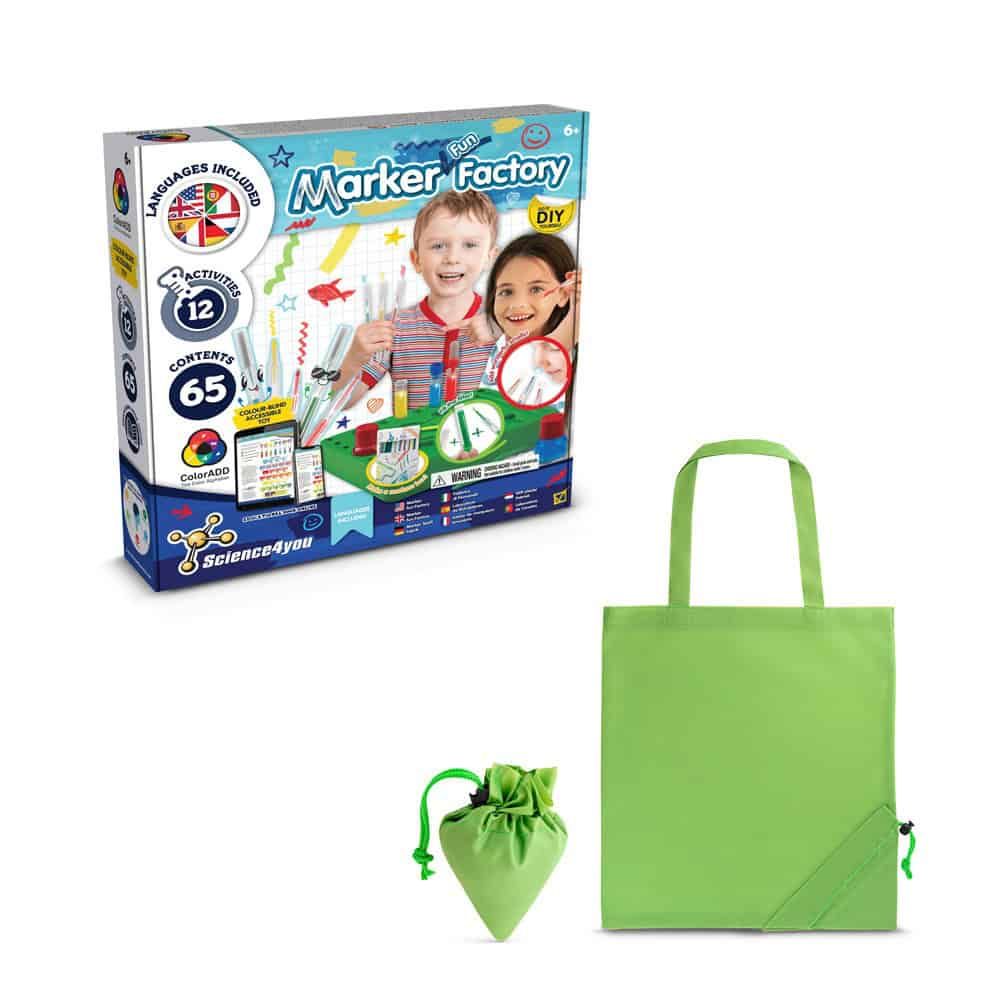DIY Pen Factory Kit II. Pedagogiskt spel levereras med en 190T vikbar presentpåse