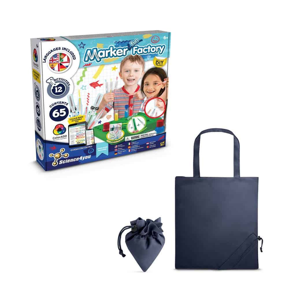 DIY Pen Factory Kit II. Pedagogiskt spel levereras med en 190T vikbar presentpåse