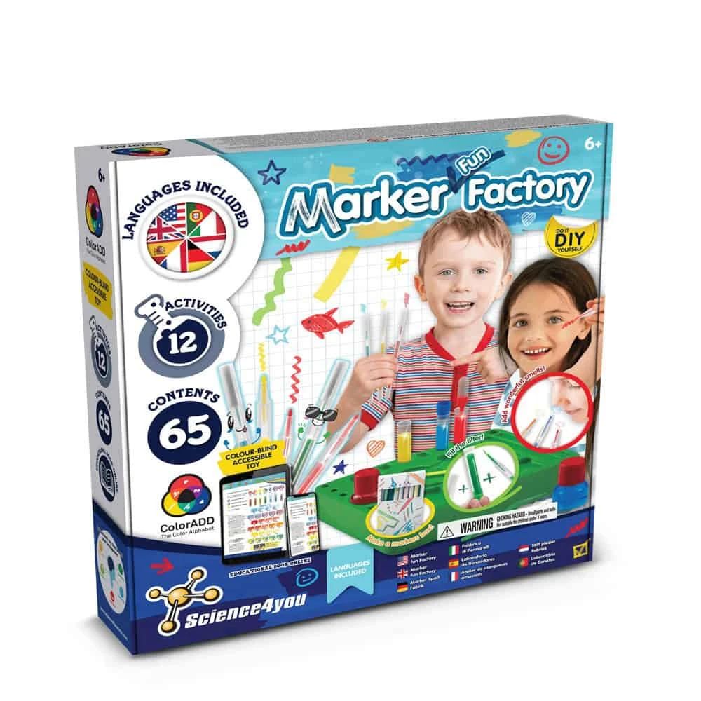 DIY Pen Factory Kit III. Pedagogiskt spel levereras med en presentpåse av kraftpapper (100 g/m²)