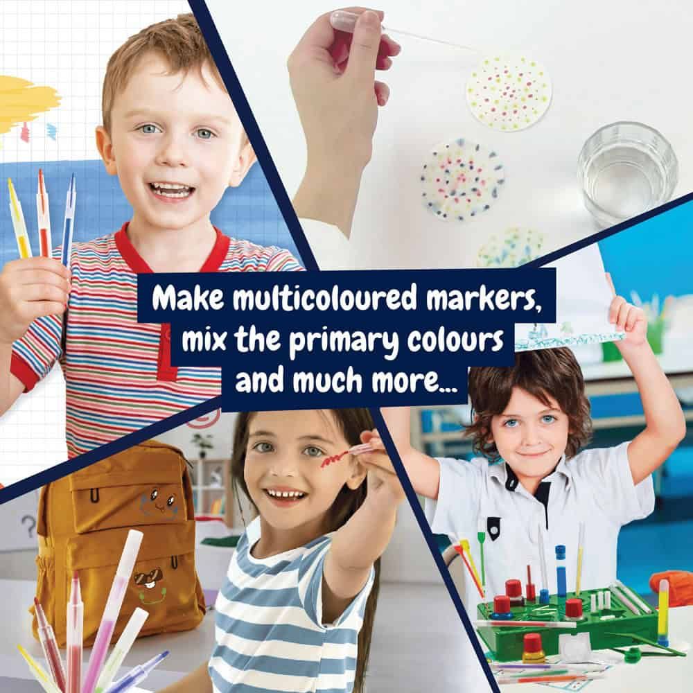 DIY Pen Factory Kit IV. Pedagogiskt spel levereras med en presentpåse av kraftpapper (115 g/m²)