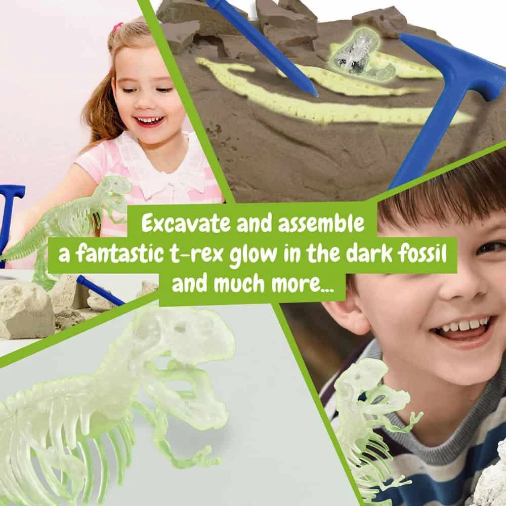 Fossil Excavation Kit I. Pedagogiskt spel för barn