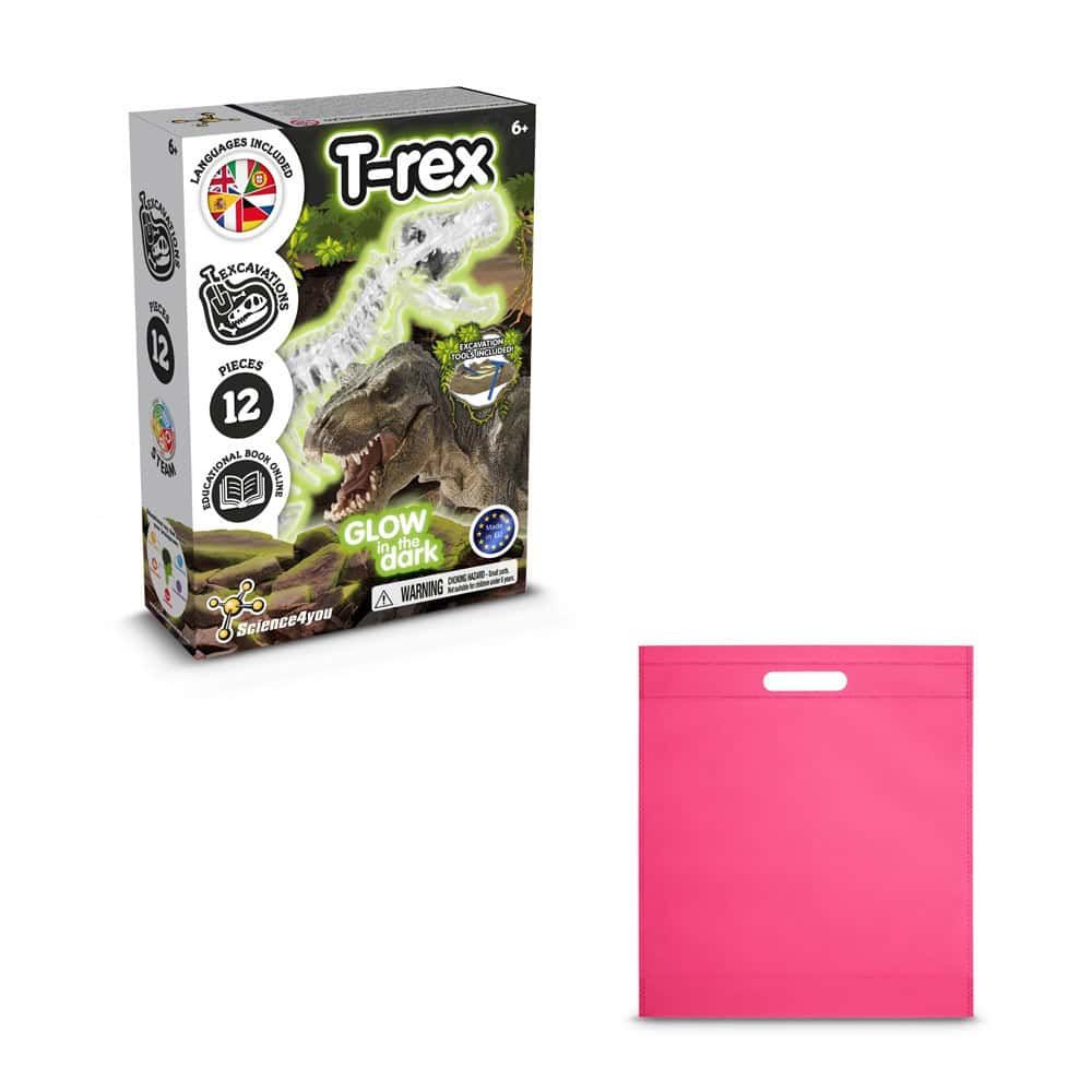 Fossil Excavation Kit IV. Pedagogiskt spel levereras med en non-woven presentpåse (80 g/m²)