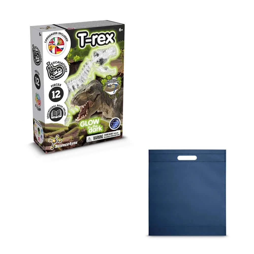 Fossil Excavation Kit IV. Pedagogiskt spel levereras med en non-woven presentpåse (80 g/m²)