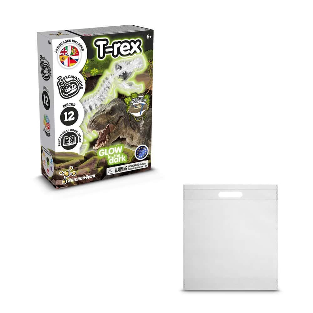 Fossil Excavation Kit IV. Pedagogiskt spel levereras med en non-woven presentpåse (80 g/m²)