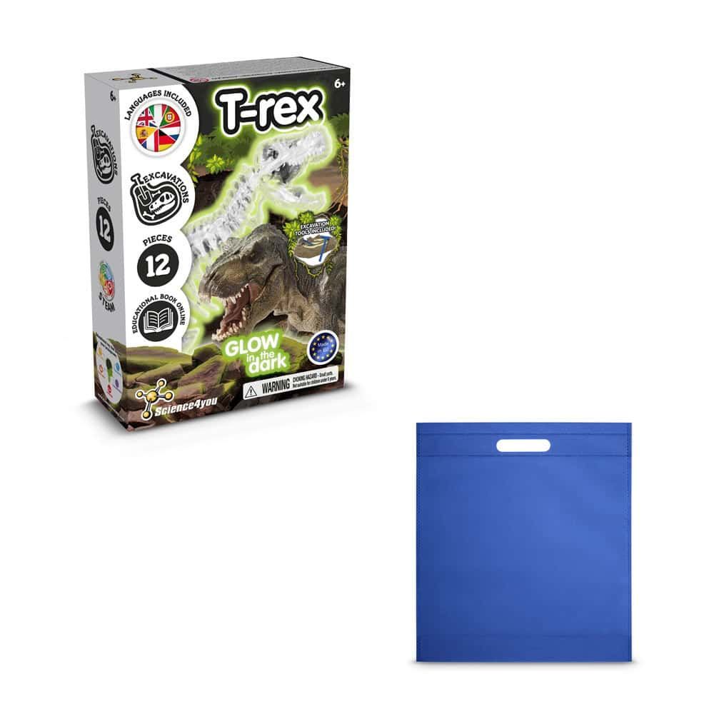Fossil Excavation Kit IV. Pedagogiskt spel levereras med en non-woven presentpåse (80 g/m²)