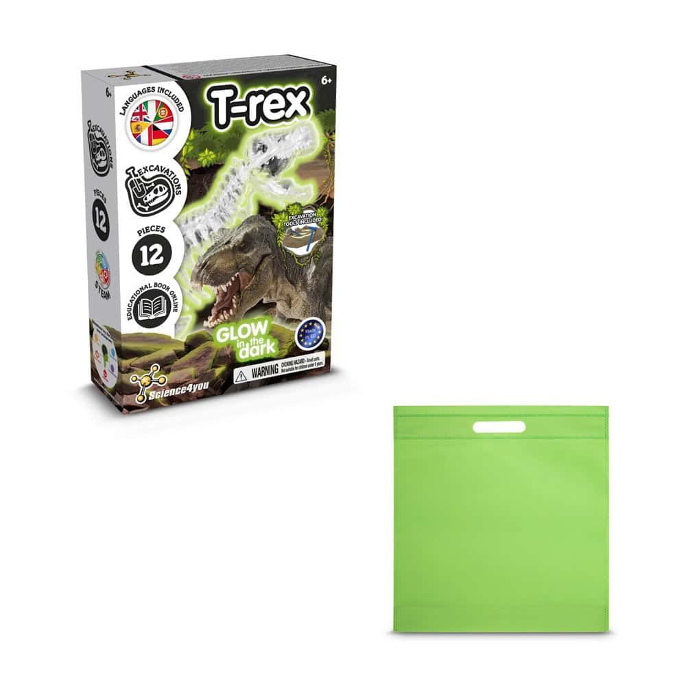 Fossil Excavation Kit IV. Pedagogiskt spel levereras med en non-woven presentpåse (80 g/m²)