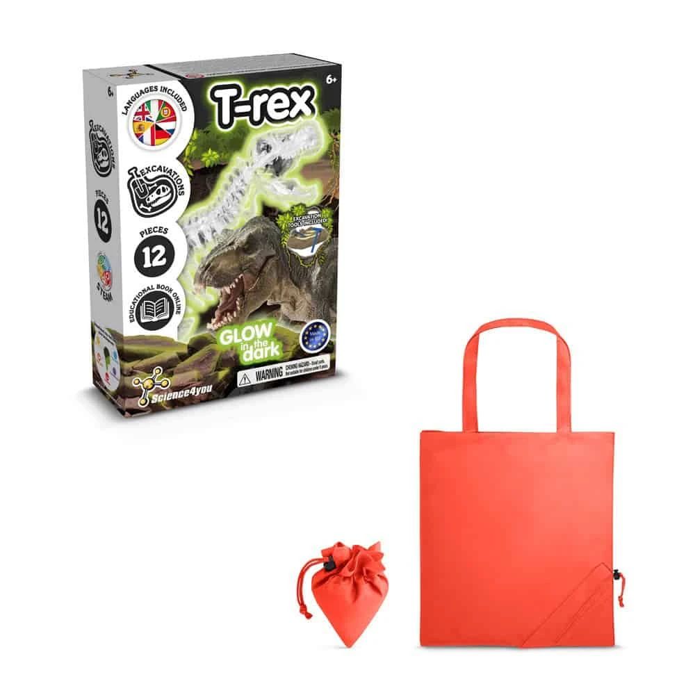 Fossil Excavation Kit V. Pedagogiskt spel levereras med en 190T vikbar presentpåse