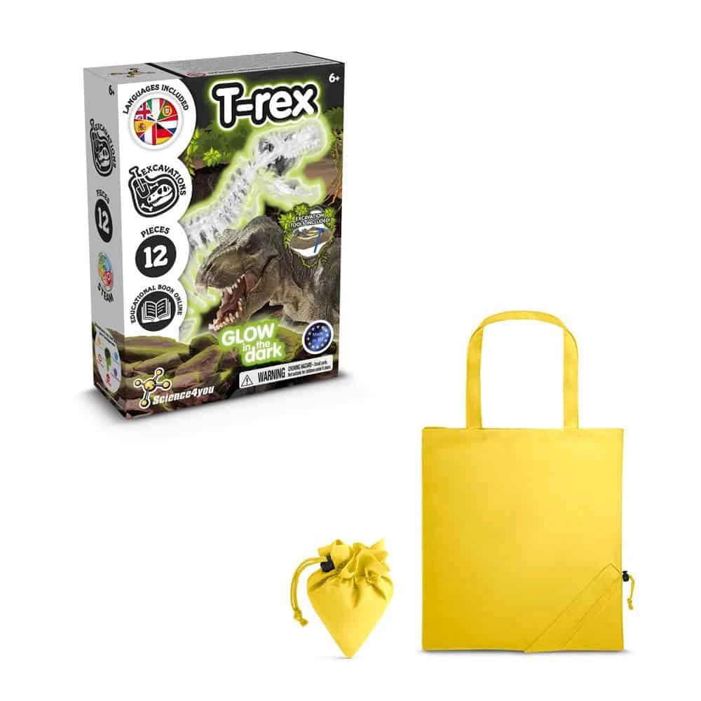 Fossil Excavation Kit V. Pedagogiskt spel levereras med en 190T vikbar presentpåse