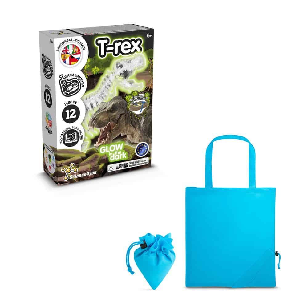 Fossil Excavation Kit V. Pedagogiskt spel levereras med en 190T vikbar presentpåse