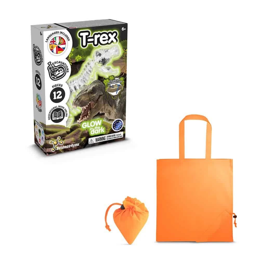 Fossil Excavation Kit V. Pedagogiskt spel levereras med en 190T vikbar presentpåse