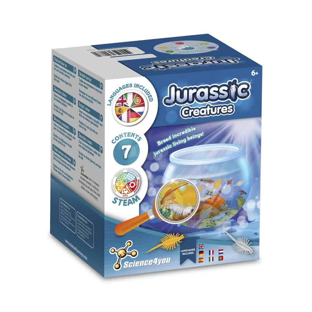 Jurassic Pets Kit II. Pedagogiskt spel levereras med en presentpåse av kraftpapper (115 g/m²), gjord av FSC™-certifierat material och andra kontrollerade material